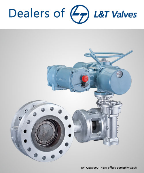 L&T Valve Suppliers Dealers Distributors in India