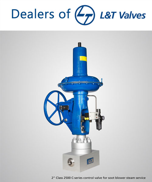 L&T Valve Suppliers Dealers Distributors in India
