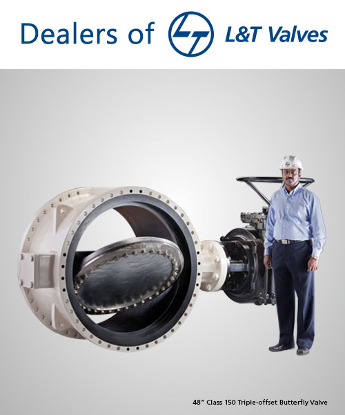 L&T Valve Suppliers Dealers Distributors in India