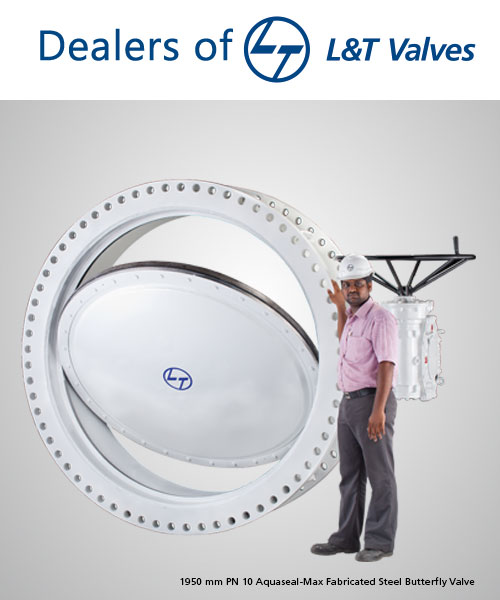L&T Valve Suppliers Dealers Distributors in India